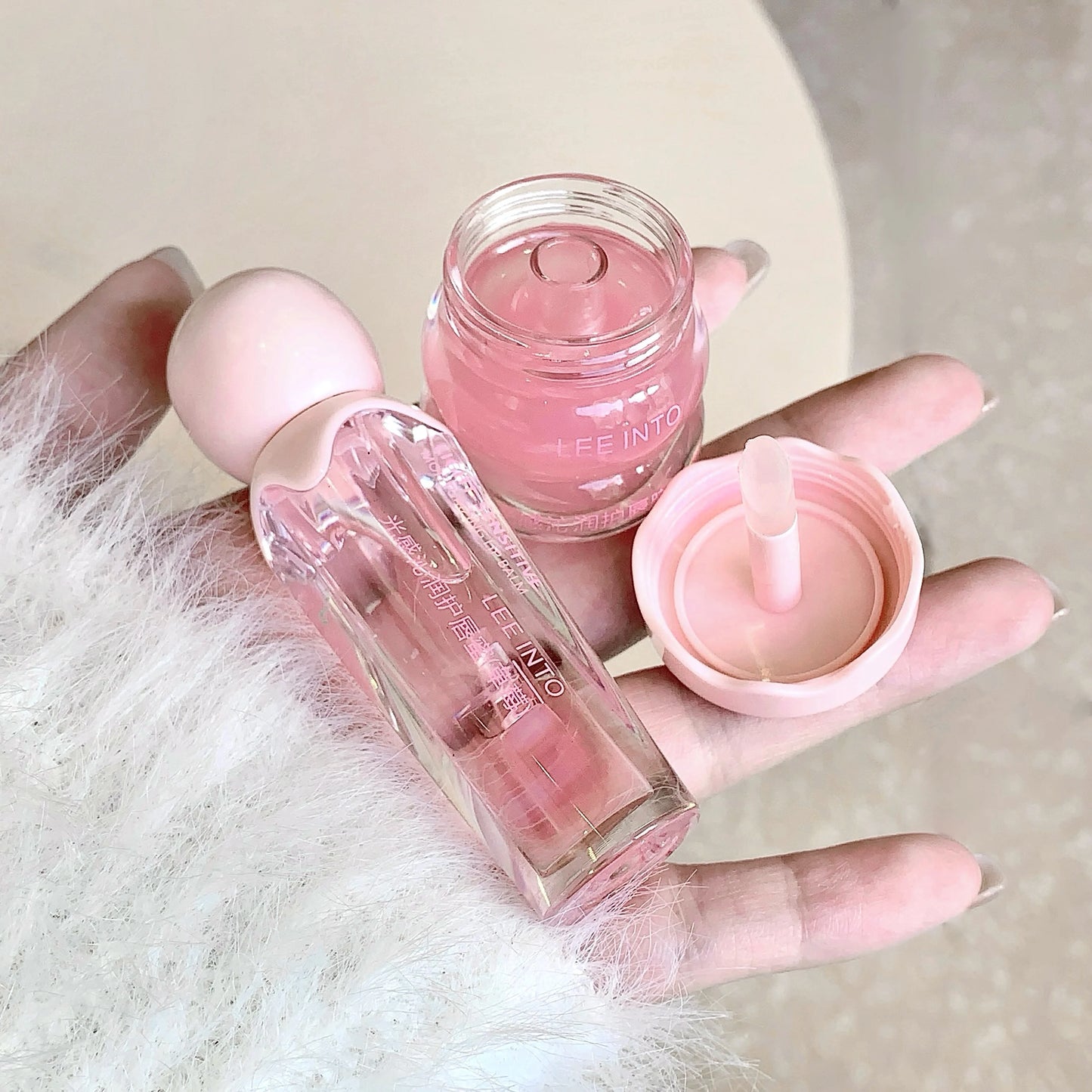 Strawberry Lip Balm Set