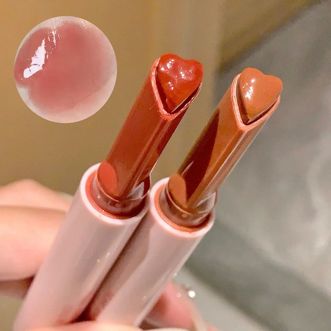 Rose Shimmer Heart Lip Moisturiser