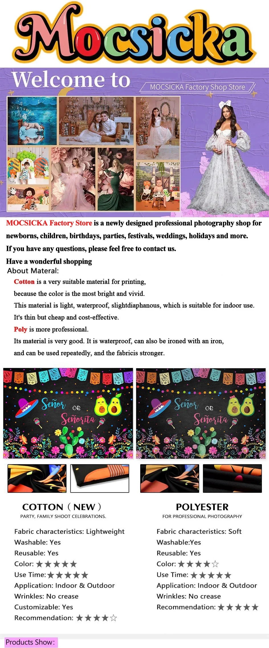 Mocsicka Valentine's Day Shop Backdrop Photography Pink Storefront Heart Balloon Red Rose Background Kids Birthday Photo Studio