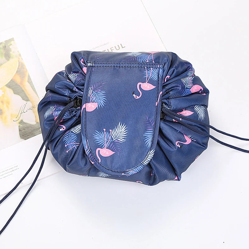 Women Drawstring Travel Storage Cosmetic Bag
