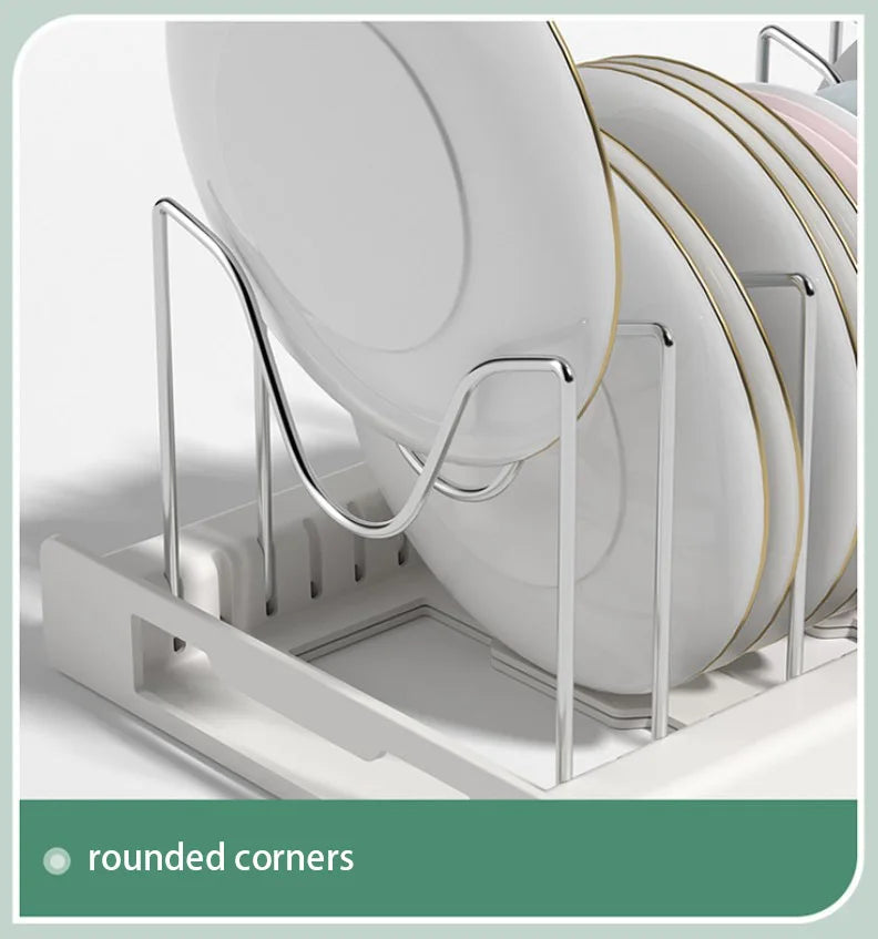 Expandable Kitchen Cabinet Pot Organiser - Adjustable Divider Rack, Multi-Use Storage Solution for Pots, Pans and Lids