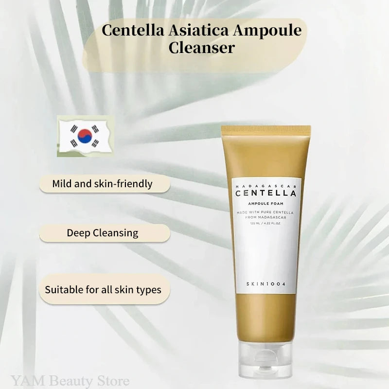 Korean Centella Face Wash Foam Cleanser Skin Care Set