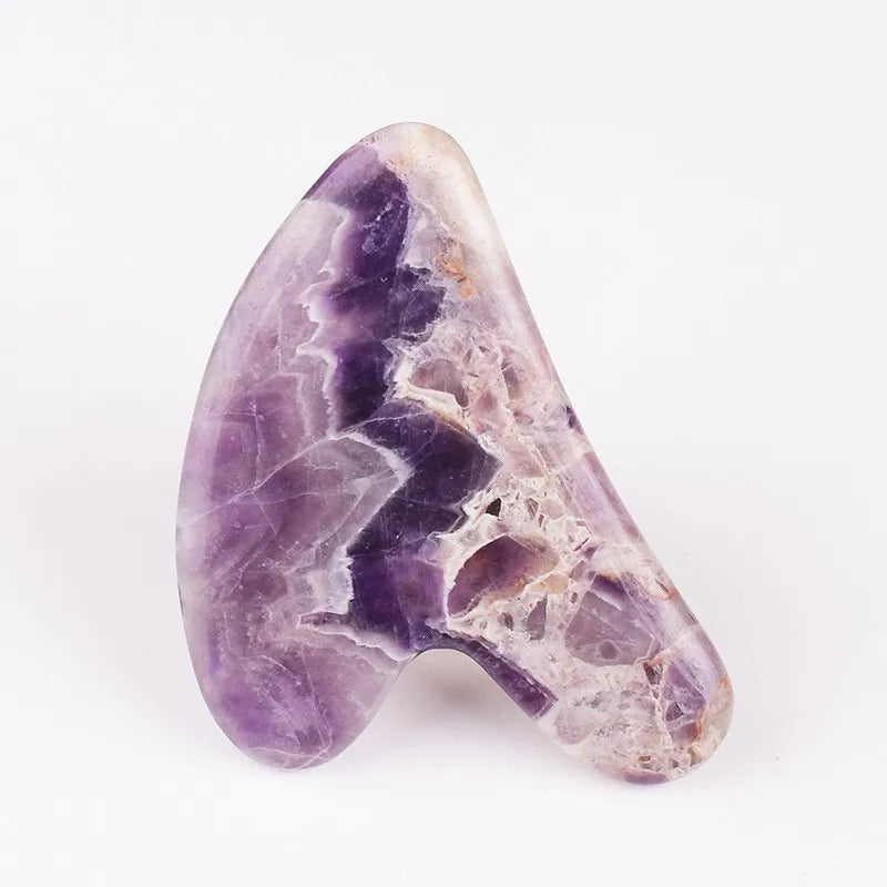 Crystal Jade Face Massager Stone Facial Massage Skincare Tool