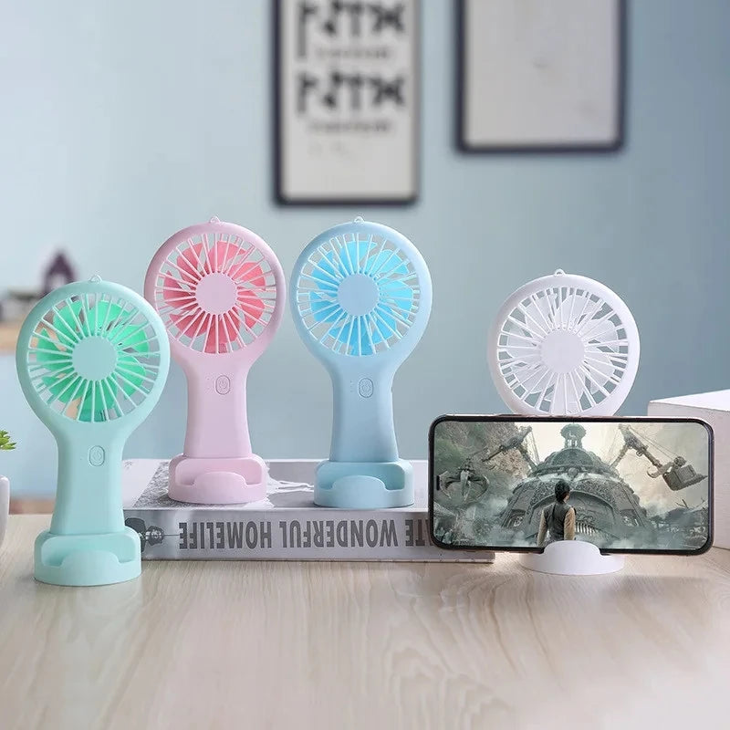 Portable USB Charging Handheld Mini Fan