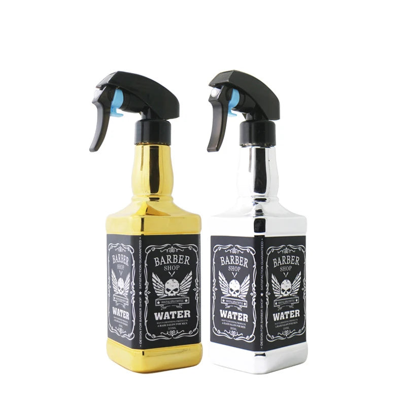 300ML Electroplating Barber Water Spray Bottle
