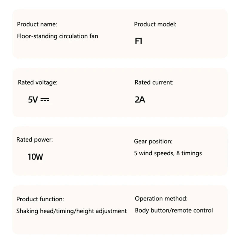 Xiaomi Remote Control Fan