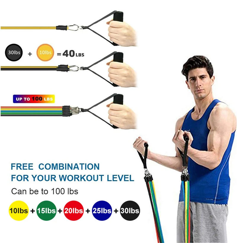 11pc Pull Rope Set