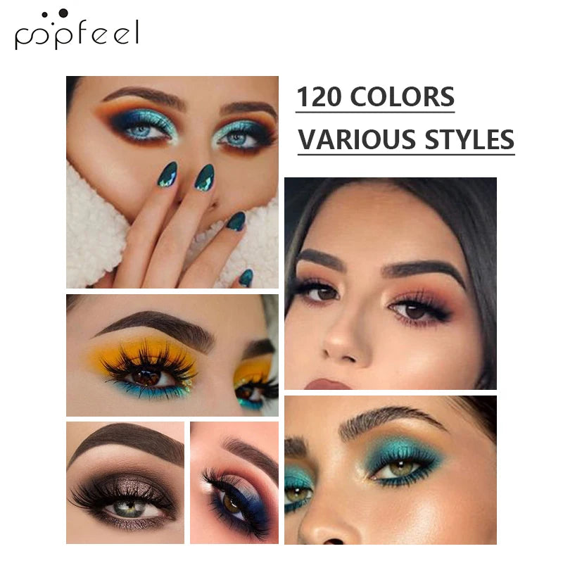 POPFEEL 120 Colors Eyeshadow Palette