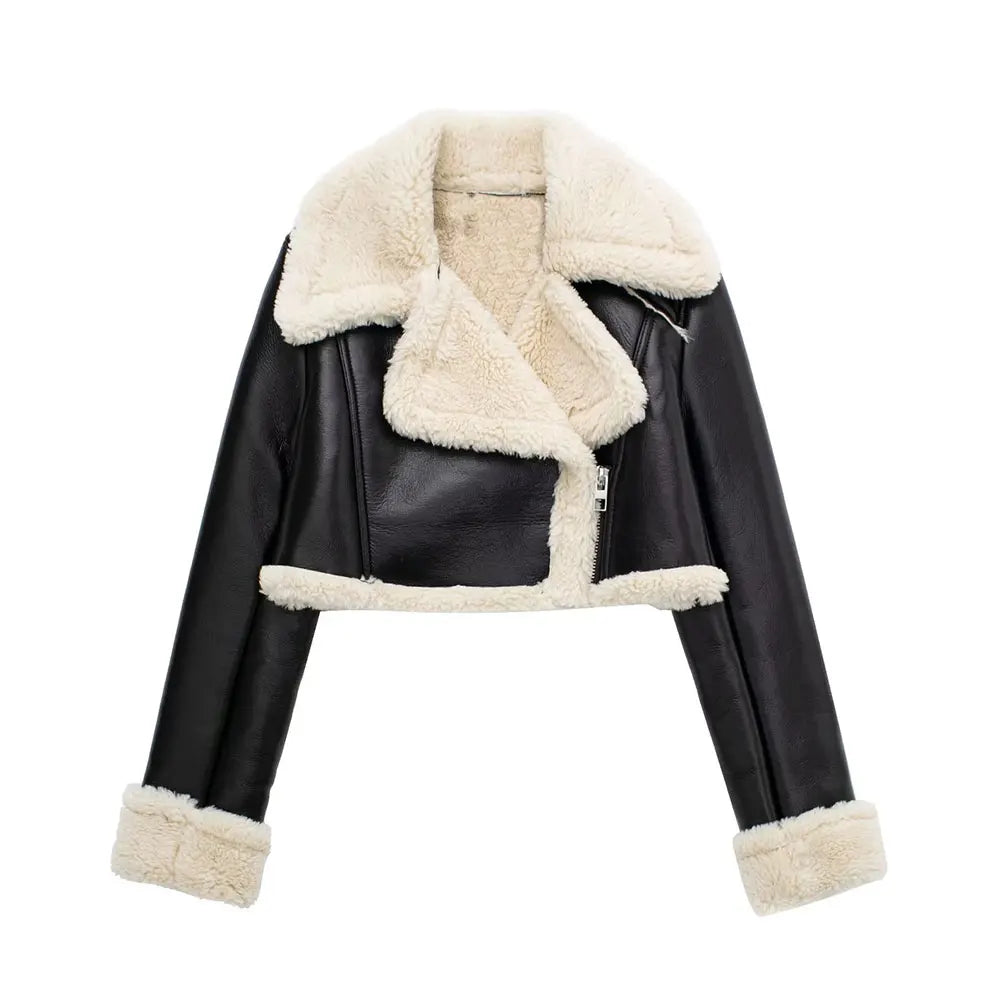 Women Front Zipper Jacket