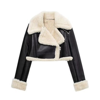Women Front Zipper Jacket