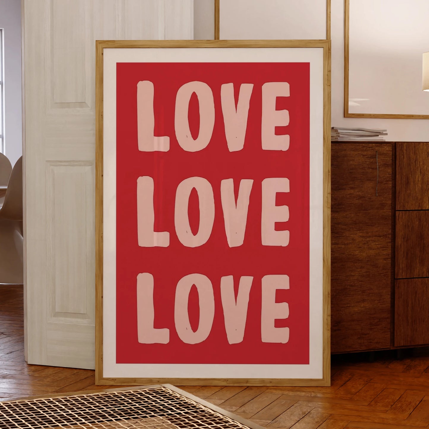 Love Valentine's Day Gift Wall Art Prints Canvas Painting Poster Picture For Living BedRoom Home Decor