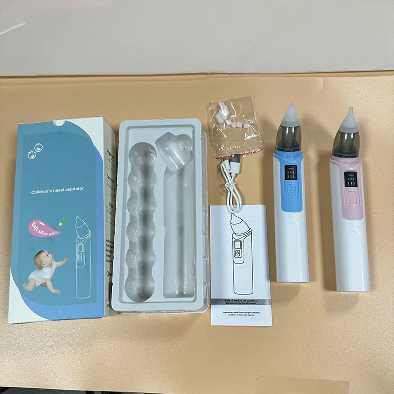 New Pattern Baby Electric Nasal Aspirator for Newborn Charging Version Suction Tool to Prevent Nasal Congestion