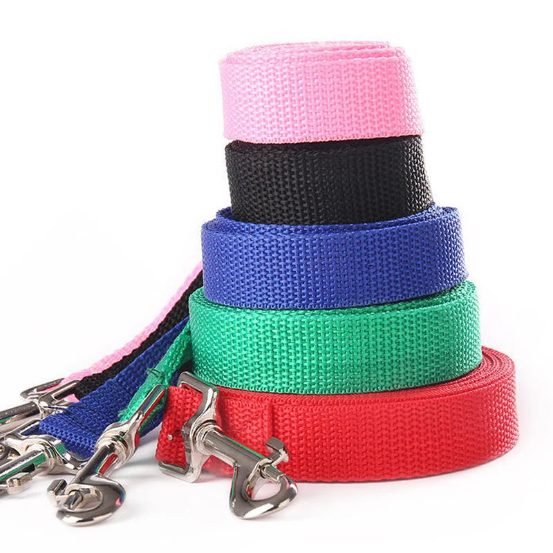 Nylon Dog Training Leash – Walking Traction Rope for Small to Large Dogs, Available in 1.5M to 10M