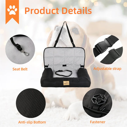 Portable Dog Car Seat Bed Pet