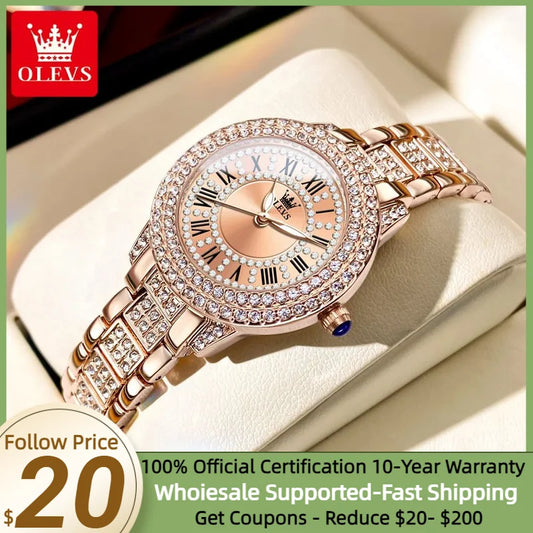 Stainless Steel  Diamond Watch