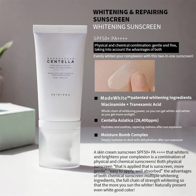 Centella Skincare Whitening Cream Cleansing Oil Travel Kit