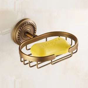 Solid Brass Bathroom Accessories Set,Robe hook,Paper Holder,Towel Bar,Soap Basket,Bathroom Fitting Sets