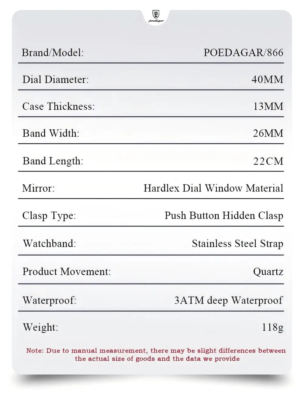 POEDAGAR Top Luxury Male Wristwatch Waterproof Luminous Stainless Steel Men Watch Chronograph Date Business Quartz Men's Watches
