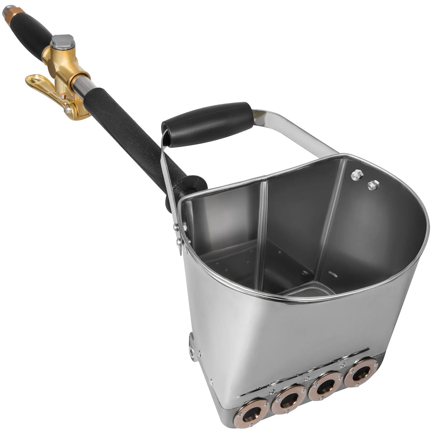 Vevor Spray Gun for Painting Walls Ceilings Cement Mortar Sprayer Plaster Hopper Gun With 4 Jet Hopper Ladle Construction Tool