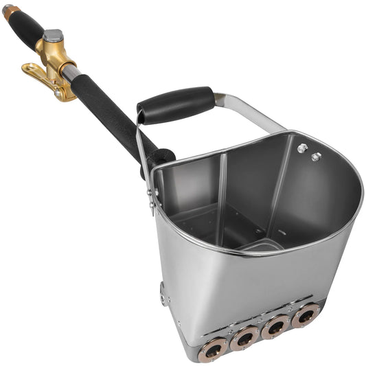 Vevor Spray Gun for Painting Walls Ceilings Cement Mortar Sprayer Plaster Hopper Gun With 4 Jet Hopper Ladle Construction Tool