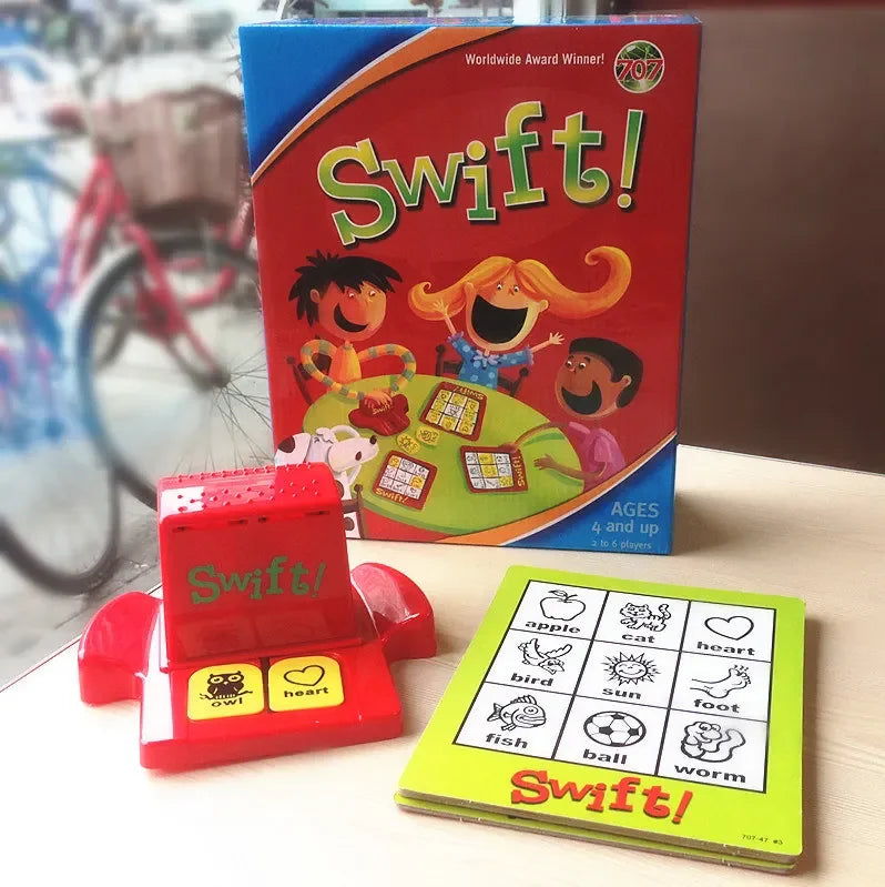 Kids Puzzle Game Funny Educational Toys For Children Early Learnning English Words Numbers Time Bingo Cards Puzzles Family Games