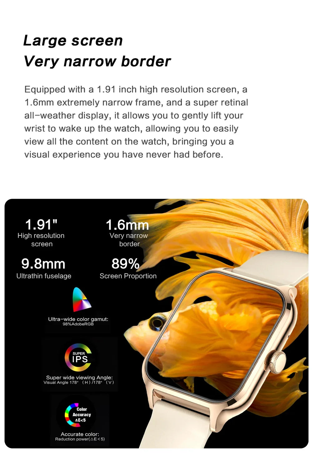 2025 Smart Watch Women 2.01" Full Touch Screen Heart Rate Tracker Bluetooth Call Waterproof Sport Smartwatch Men for Android IOS