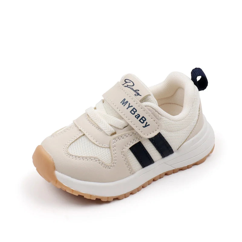 Baby Sneaker Spring and Autumn High Quality Rubber Sole Toddler Sport Shoes for Kids Outdoor Play Prewalking 2024 Fashion BM07