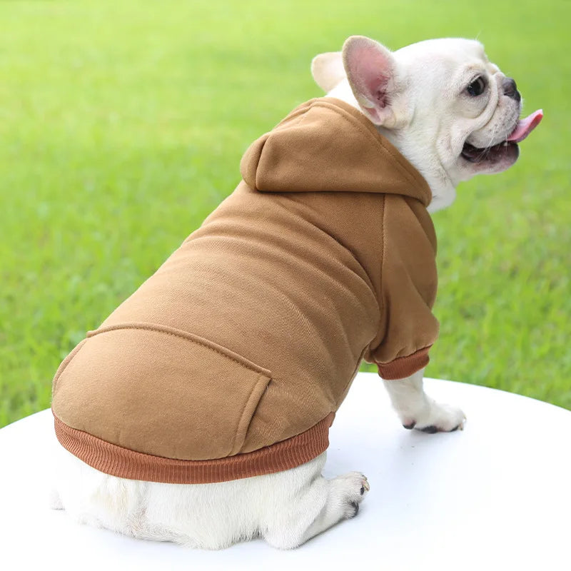 Pet Winter Hooded Sweatshirt