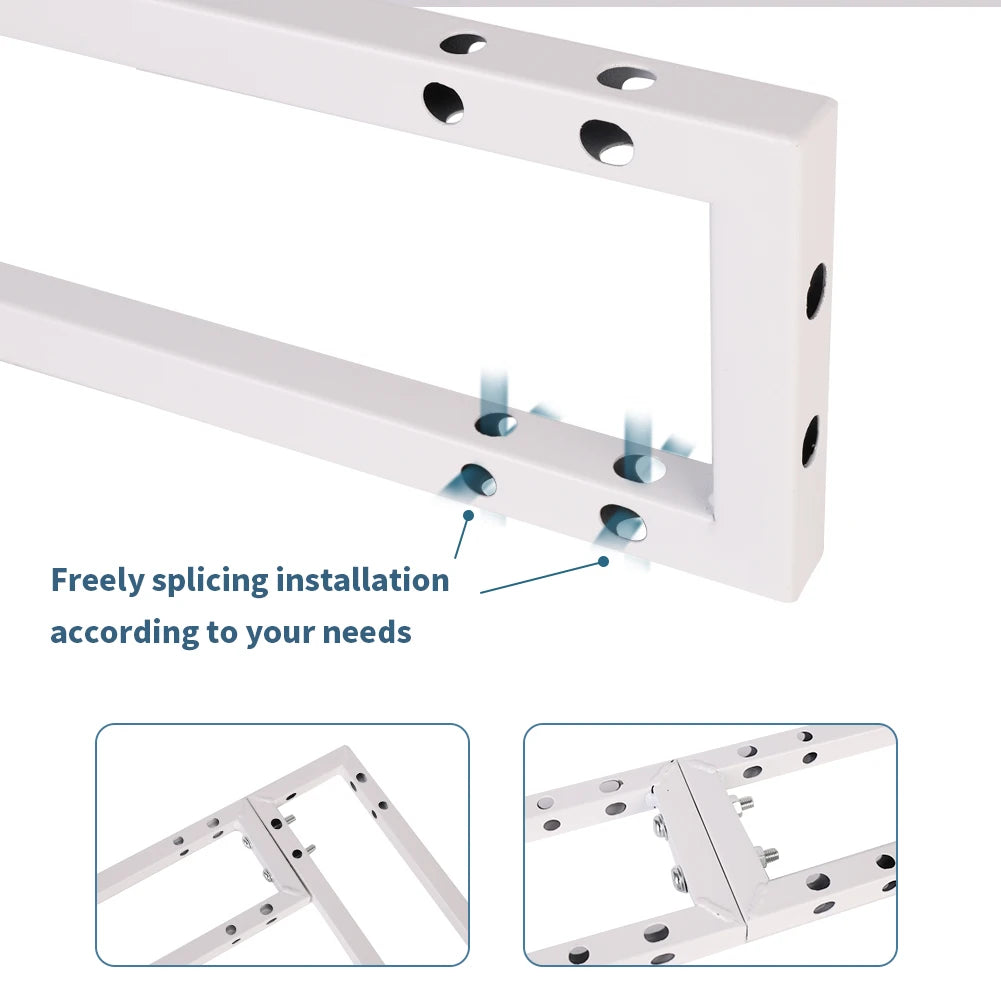 3M x 3M Wedding Backdrop Stand Canopy Frame Adjustable Awning Stand Kit