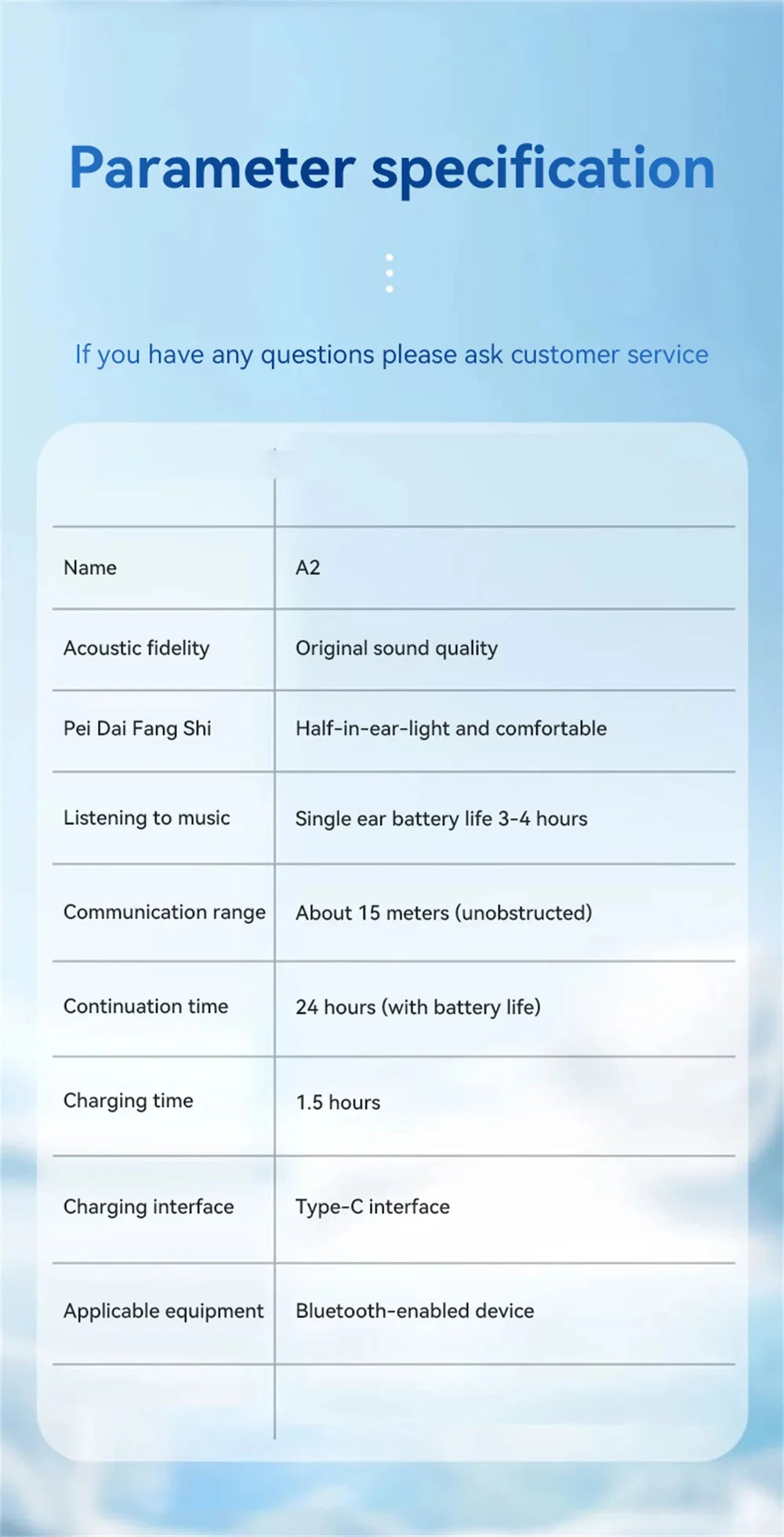 Lenovo Wireless Bluetooth 5.3 Earbuds TWS Hi-Fi High-Quality Sports Earbuds Extra-Long Standby Time Large Battery Capacity