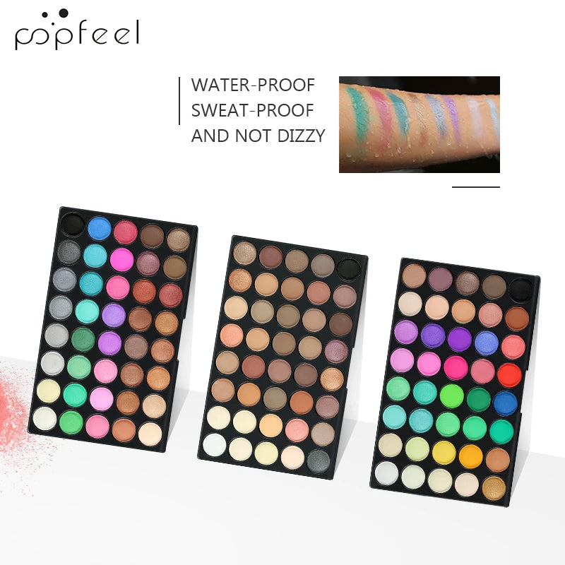 POPFEEL 120 Colors Eyeshadow Palette