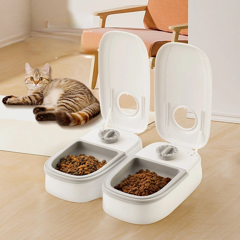 Smart Pet Food Feeder – Automatic Timer-Controlled Dry Food Dispenser for Cats & Dogs