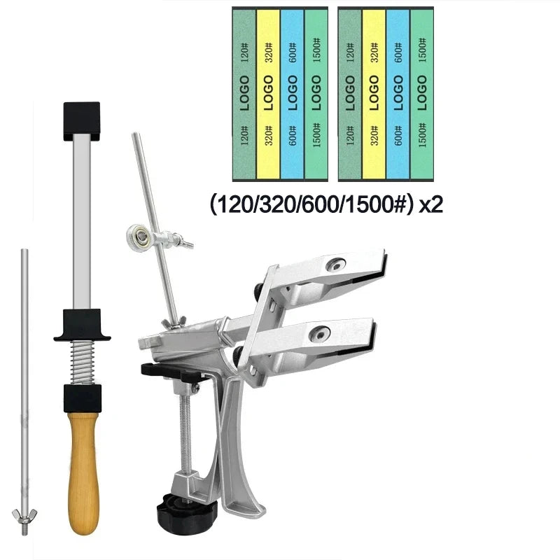 Professional Knife Sharpener Aluminum alloy Fixed Angle Sharpener Diamond Stone Whetstone Kitchen Tools Sharpen Machine Knives