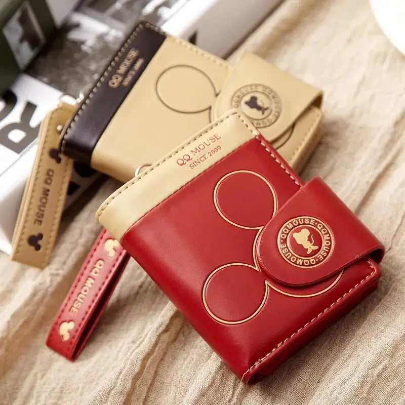 Women's Korean PU Leather Explosion-Style Short Wallet