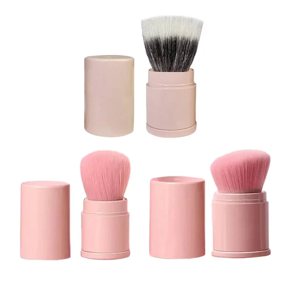 Retractable Mini Foundation Blush Brush