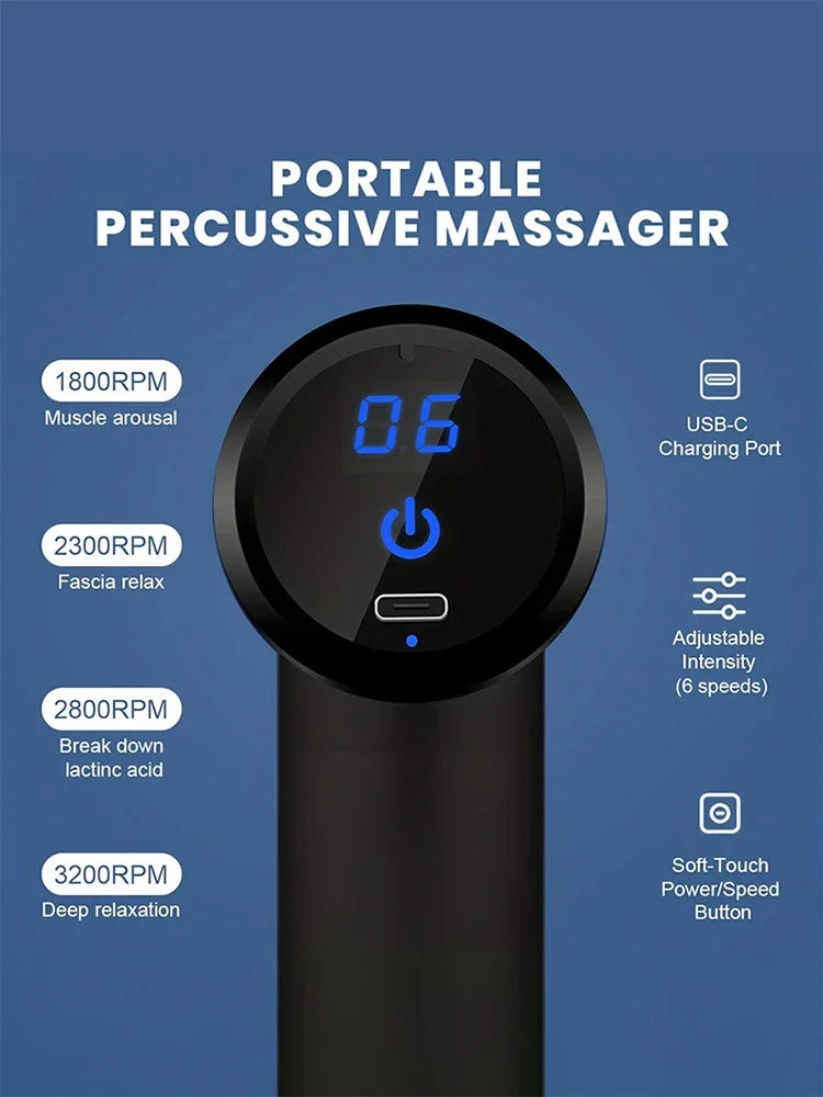 Fascia Gun Electric Massager