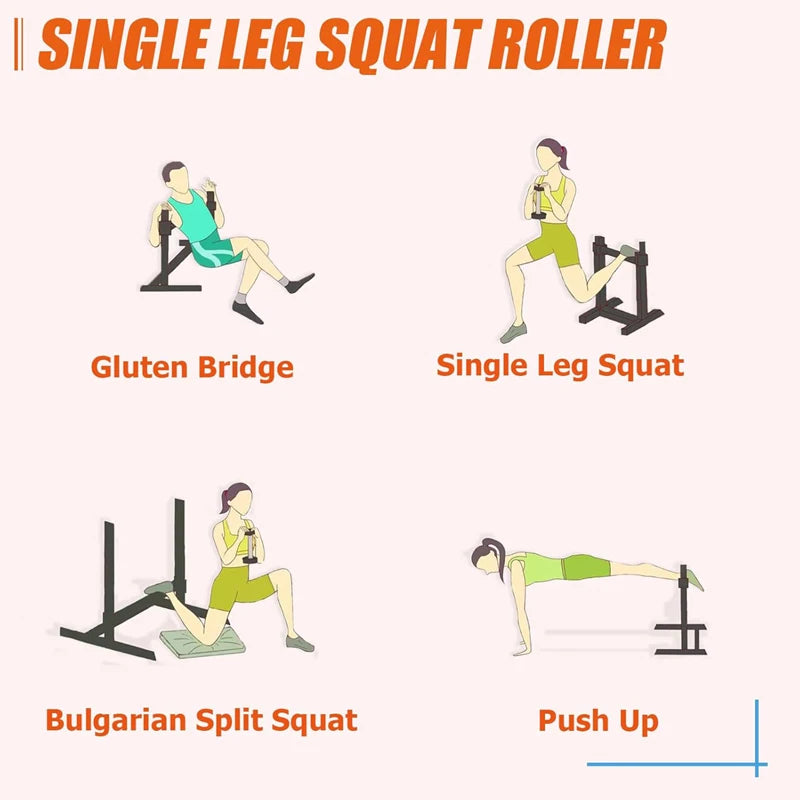 Adjustable Single Leg Squat Stand