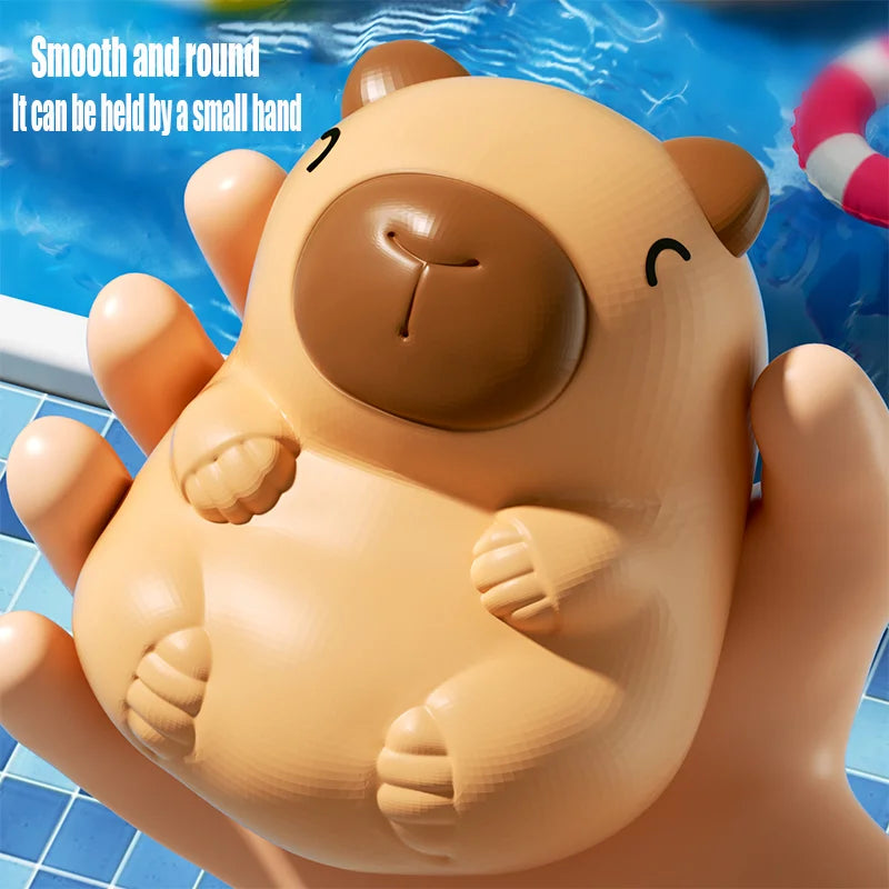 Baby bath toys, water play toys, shower toys. Cute capybara children's water play toys