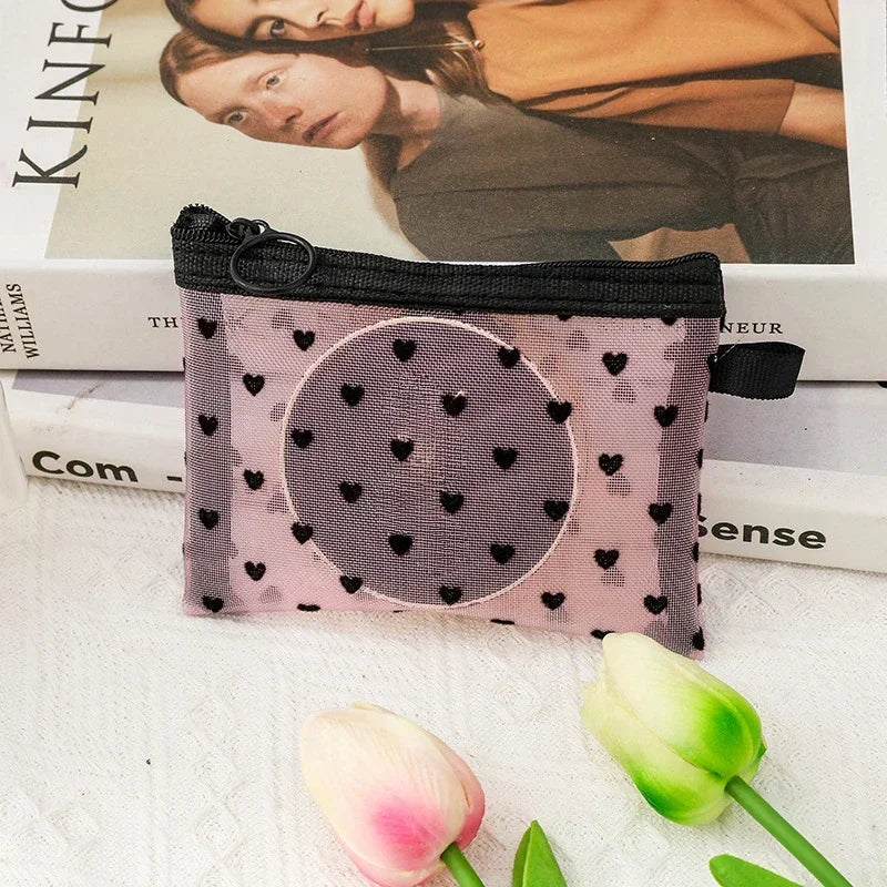 Mesh Cosmetic Travel Storage Makeup Bag Organiser