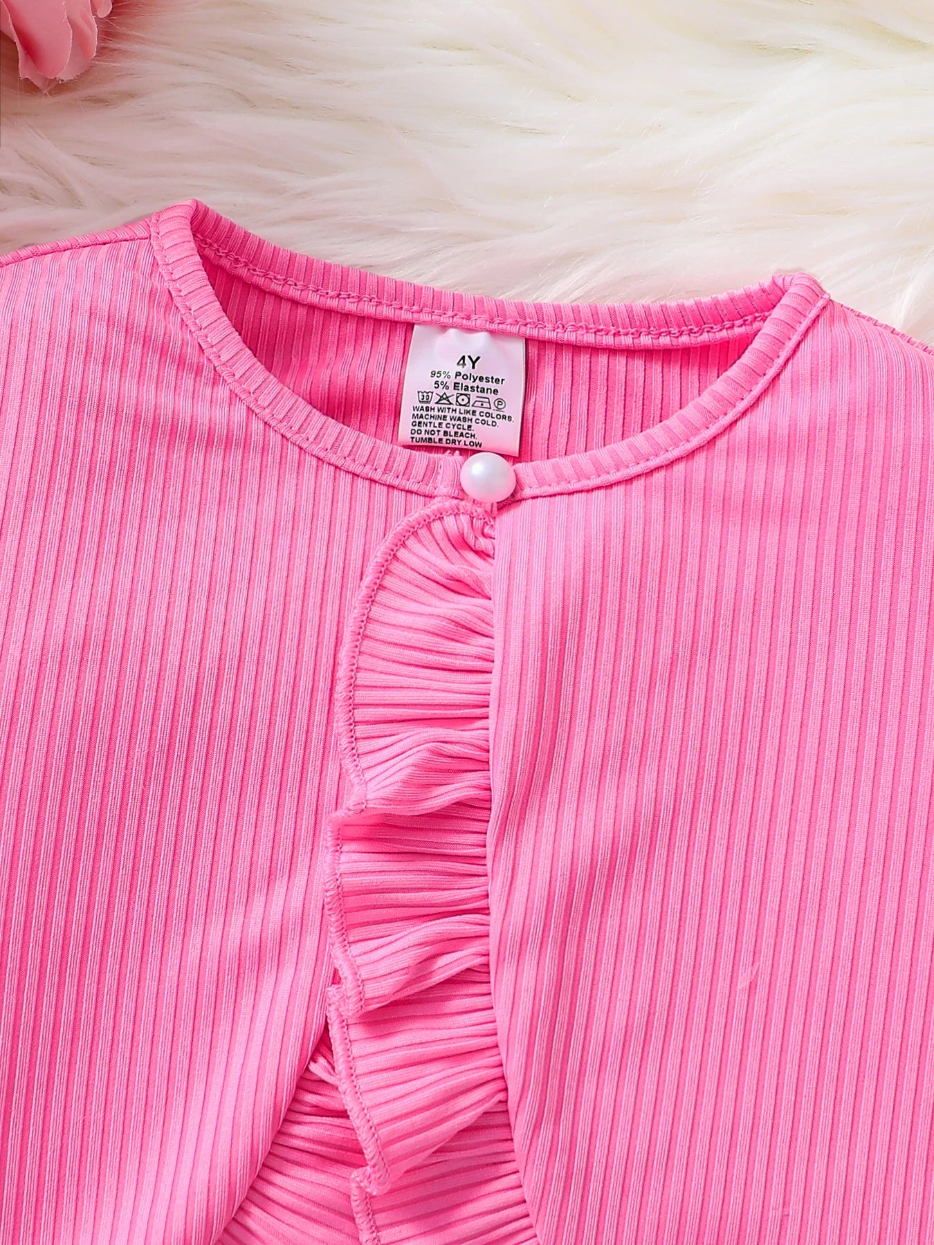 Pink Print Dress Set
