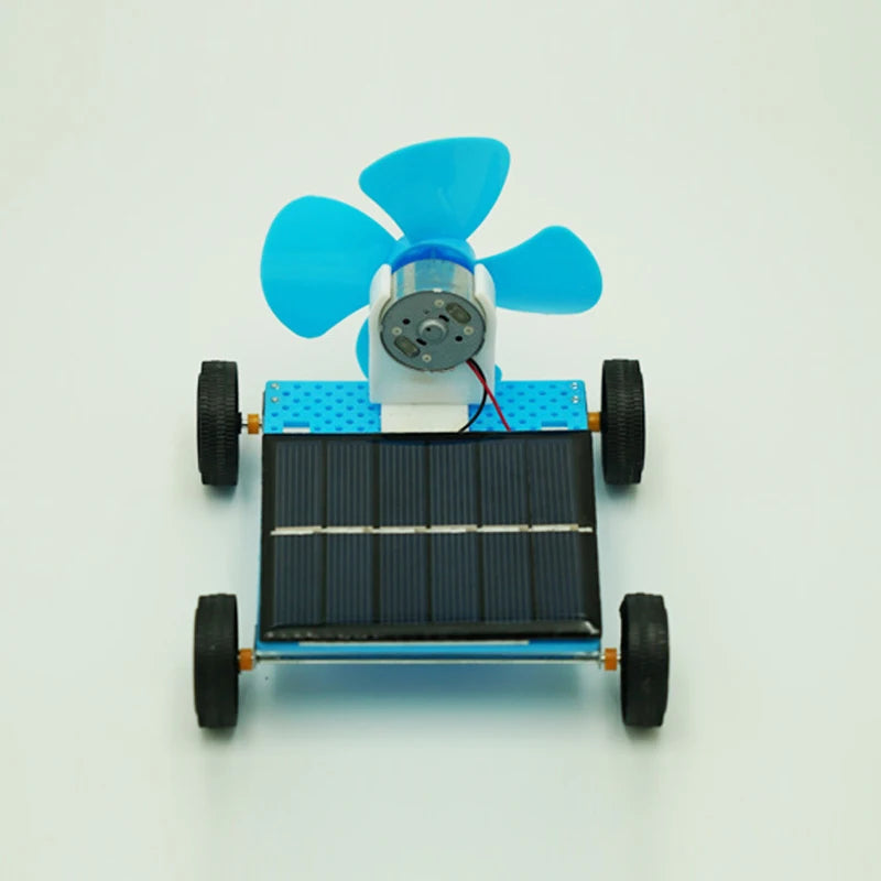 Kids Science Toy Technology Gadget Solar Energy Wind Power Car Physics DIY 3D Puzzle Learning Educational Toys for Children