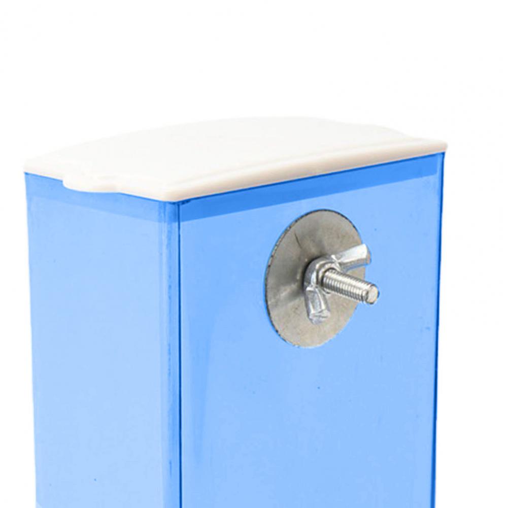 Automatic Bird Feeder & Waterer – Dustproof Lid Food Dispenser for Parrots, Budgies, Cockatiels, and Conures