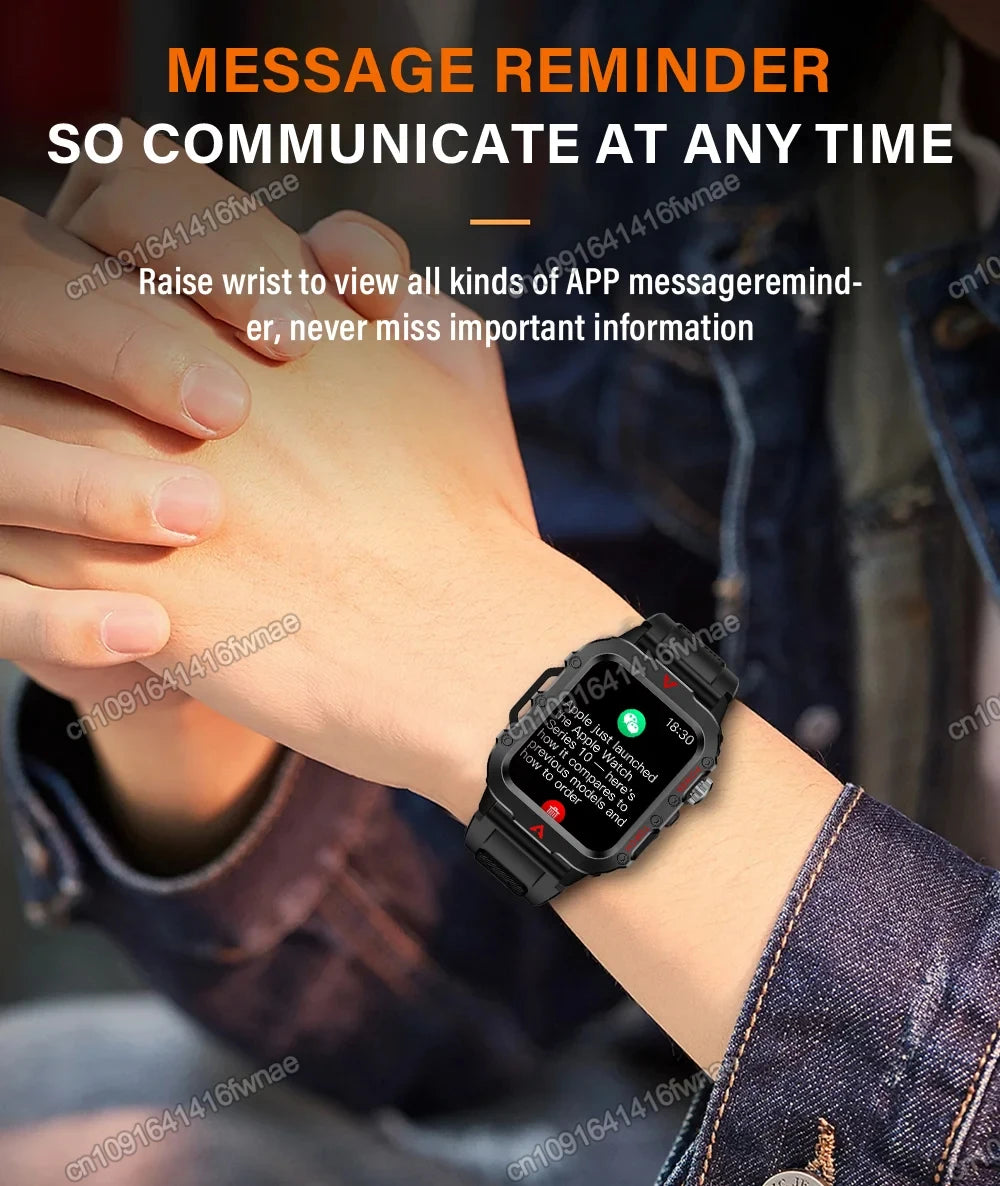 LED Flashlight Smart Watch