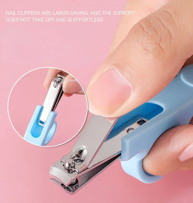 Baby Care Set Safe Nail Clippers Soft Comb Brush Care Combination Hair Comb Grooming Brush Set Nail Trimmer Kit Healthcare Tools
