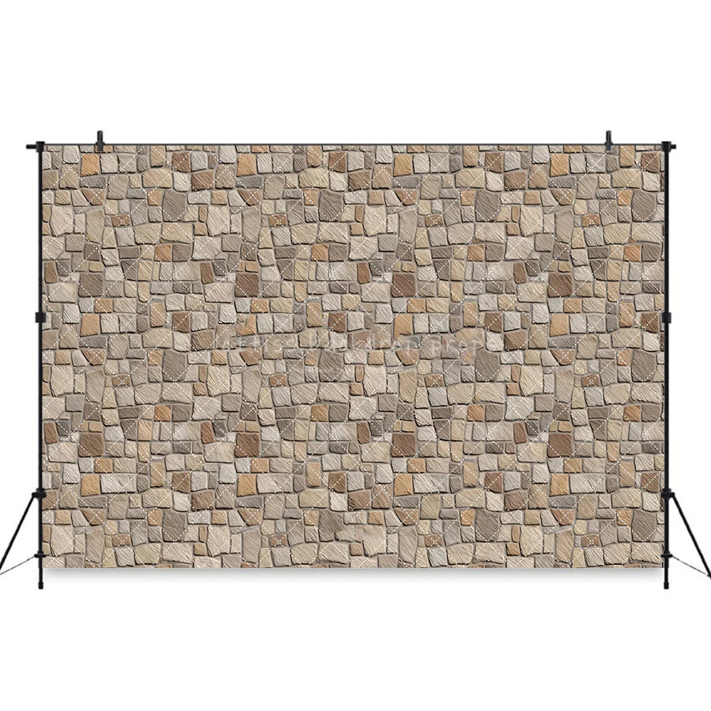 Valentine's Day Street Store Backdrops Kids Adult Photography Props Rose Garden Arch Floral Market Easter Bunny Backdrops