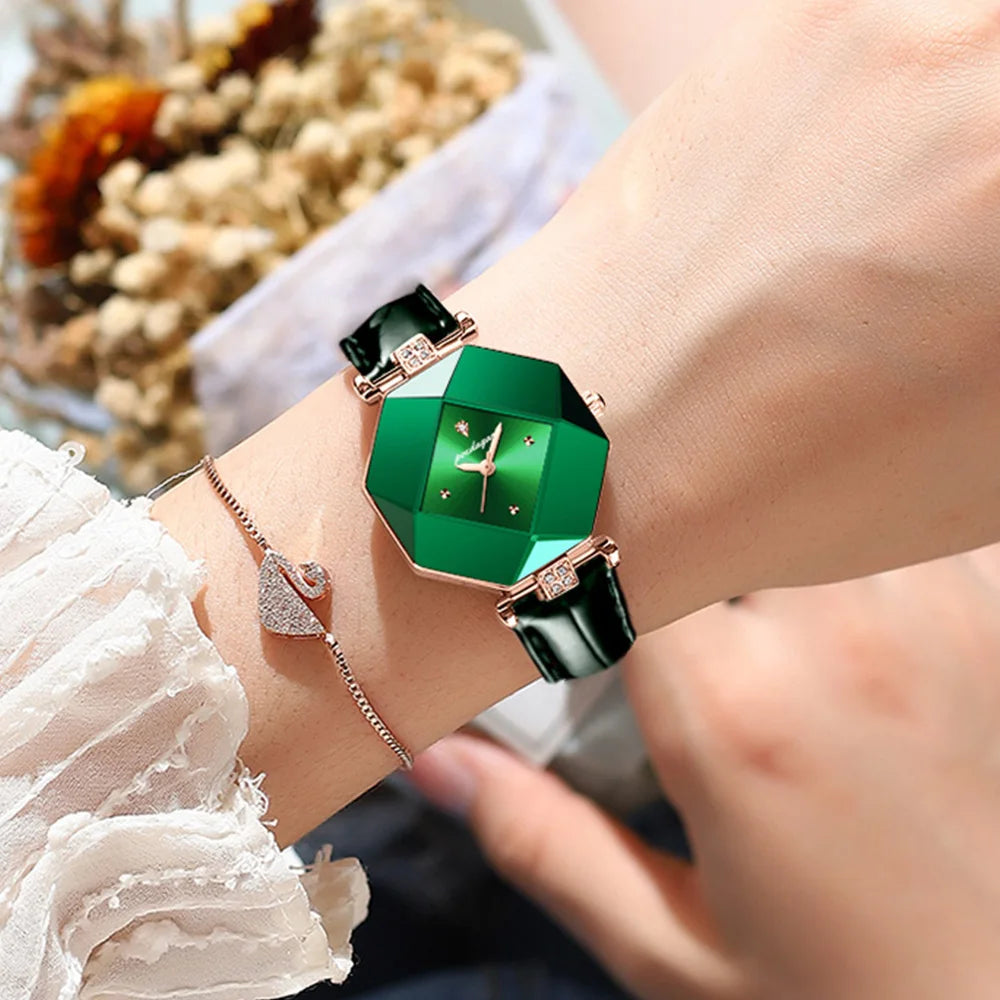 POEDAGAR Luxury Elegant Woman Watch Quartz Waterproof Leather Ladies Wristwatch Fashion Casual Women's Watches Female Reloj Gift