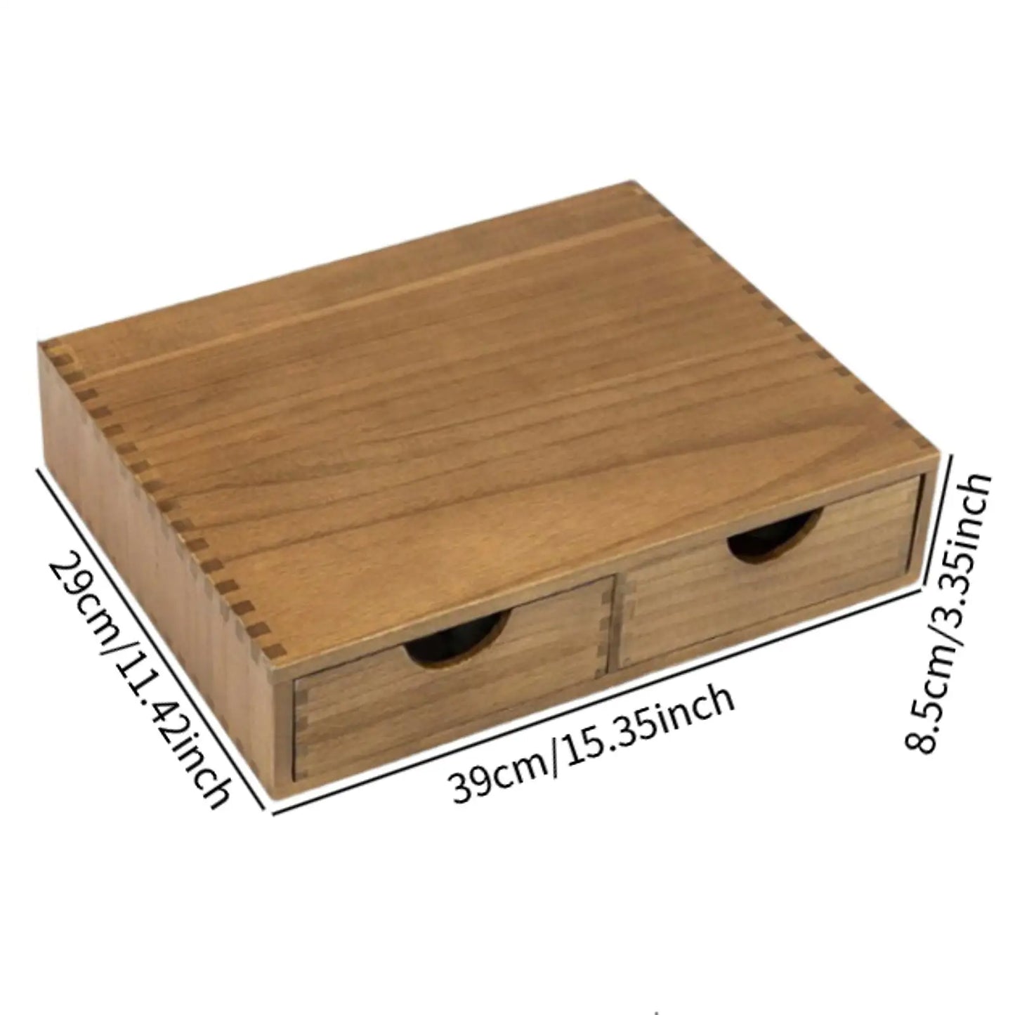 Wooden Coffee Pod Holder Coffee Capsule Drawer Organizer Tea Storage Box for Kitchen Bar Home Coffee Station Organization