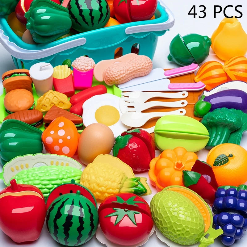 DIY Fruit Cutting  Fruits And Vegetables Toys
