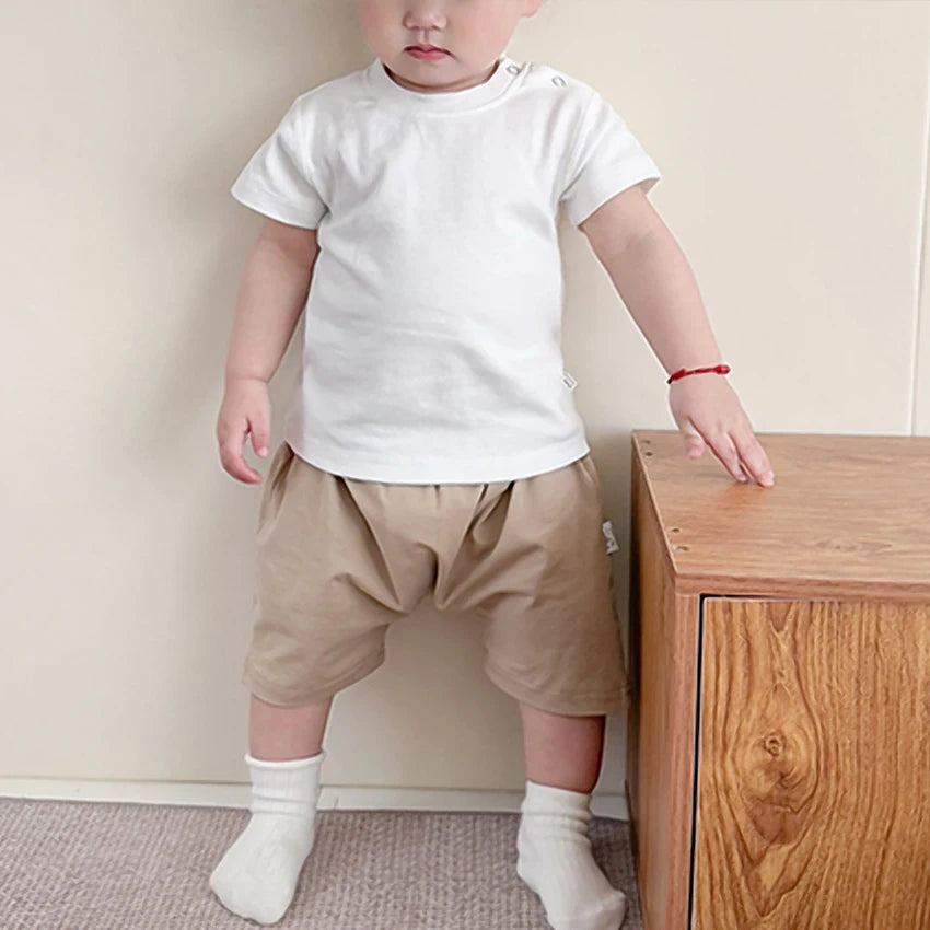 Kids Newborn Baby Summer Short Sleeved T-shirt Funny Best Mama Ever Print Cotton Tops infant boy and girl Tshirt Toddler Tees