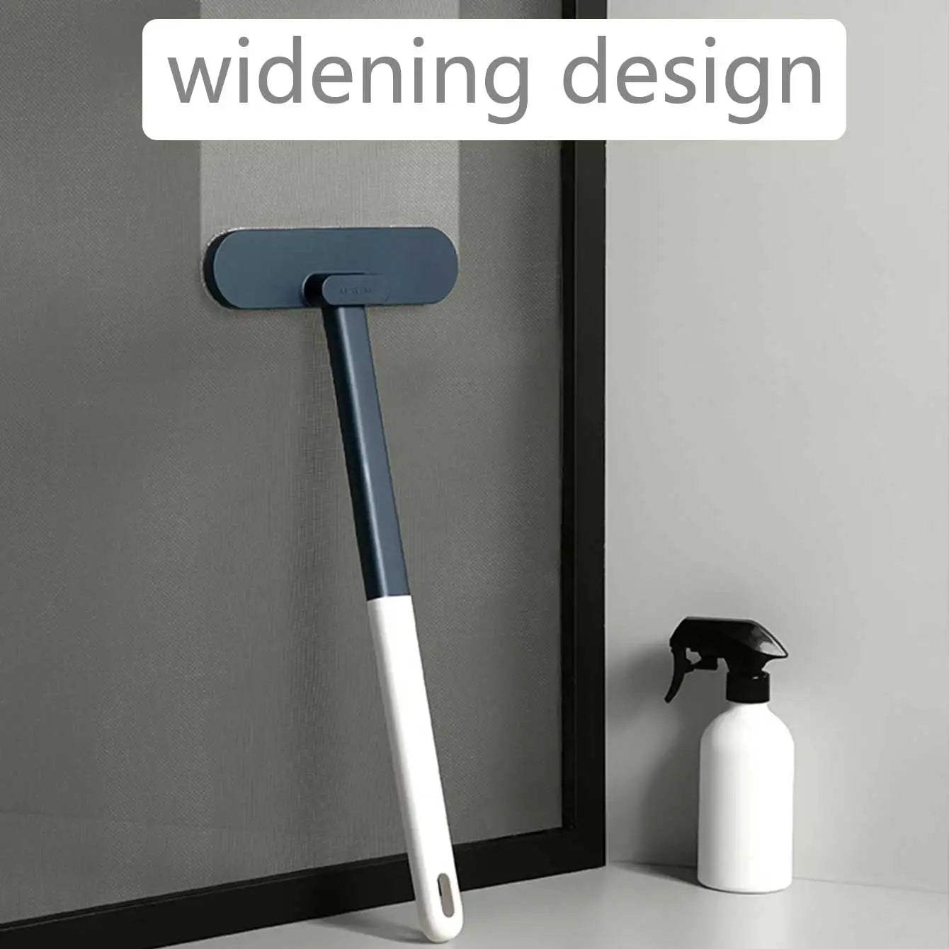 1 multifunctional long handled window brush, wet and dry dual-use cleaning brush
